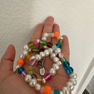 Zara necklace small pearls